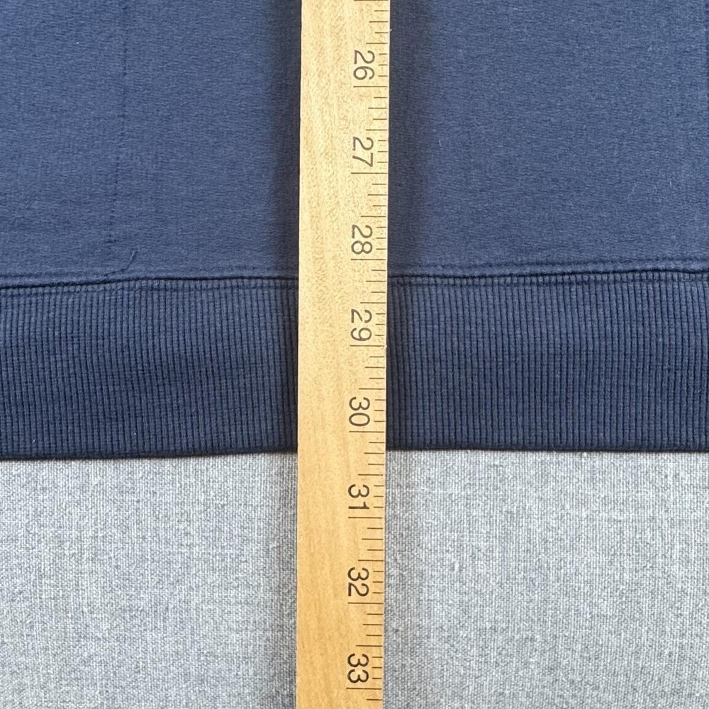 Columbia Hoodie Mens XL Blue Omni-Shade Big Logo Pullover Outdoor Sweatshirt - Picture 9 of 10